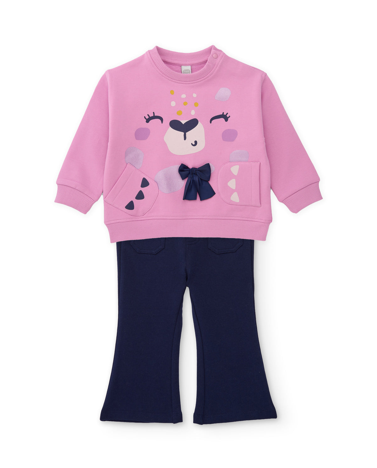Tuc Tuc Girls Fleece Sweatshirt and Trousers Set
