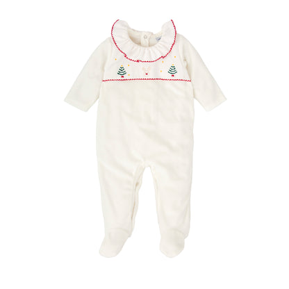 Babidu Unisex 100% Cotton Christmas Baby Grow