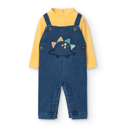 Boboli Baby Boys Dungaree 2 Piece Set