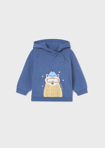 Mayoral bear blue hoodie