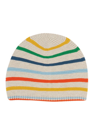 Frugi Harlen Knitted Hat- Rainbow/Stripe