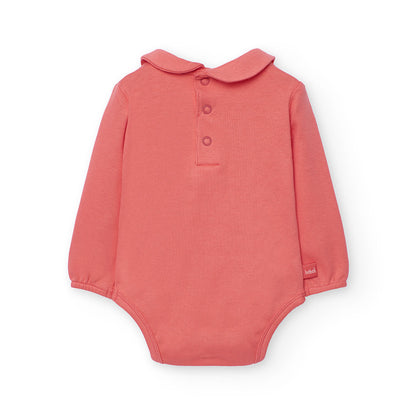 Boboli Baby Girls Mushroom Dungaree and Top Set