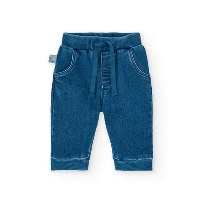 Boboli Baby Boys Soft Denim Trousers
