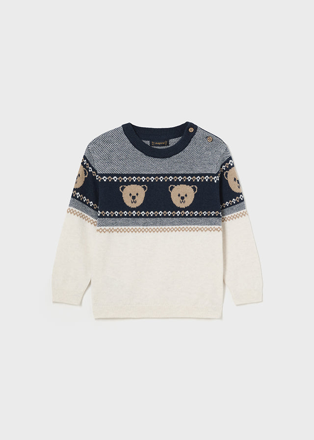 Mayoral Baby Boys Jacquard Jumper