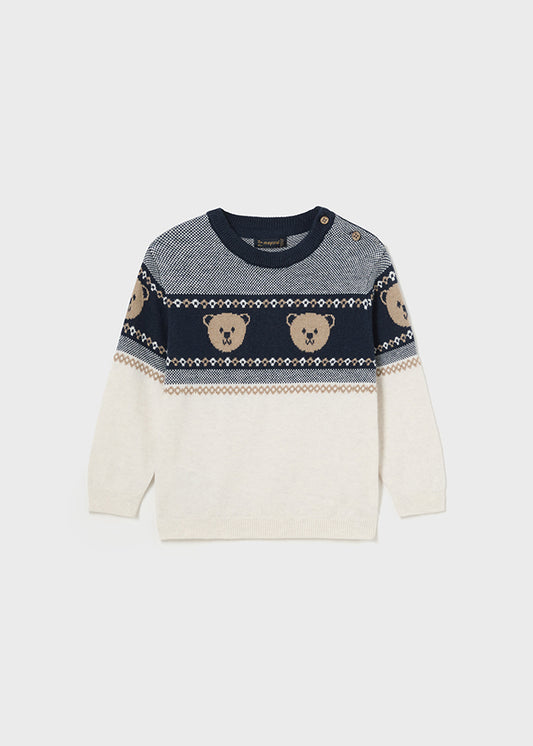 Mayoral Baby Boys Jacquard Jumper