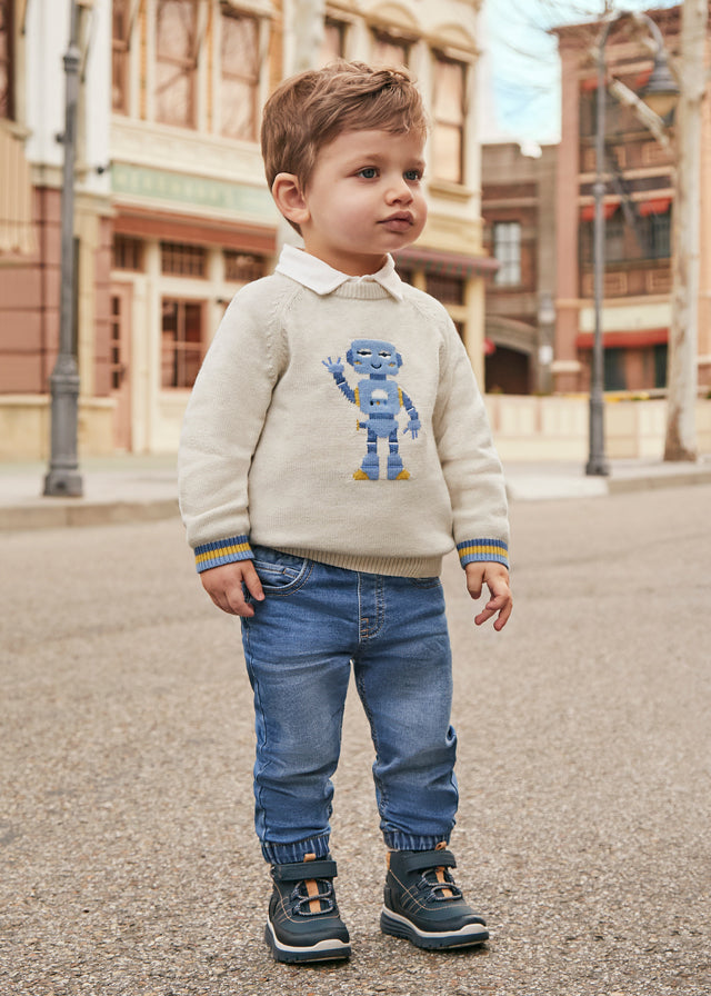 Mayoral Baby Boys Soft Demin Jogger Jean