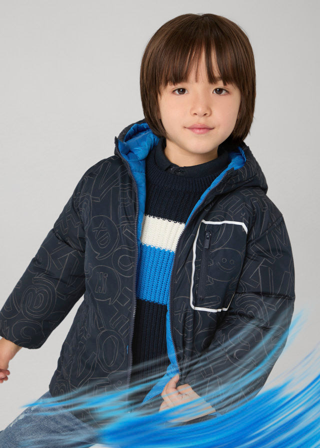 Mayoral Boys Padded Reversible Coat