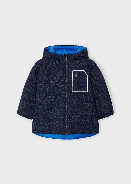 Mayoral Boys Padded Reversible Coat