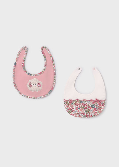 Mayoral Baby Girl Set of 2 Bibs