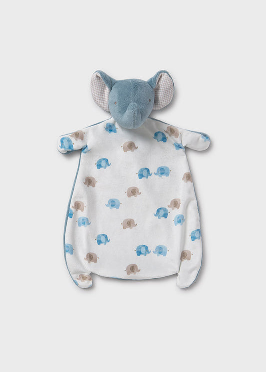 Mayoral Baby Boys Blue Elephant Comforter