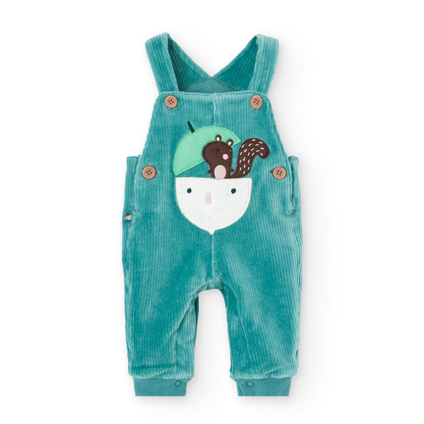 Boboli Baby Boys Blue Dungaree Set