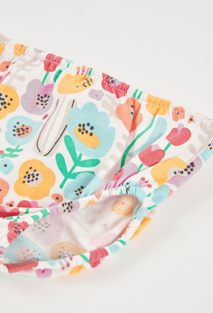 Boboli Baby Girls Floral Knit Dress