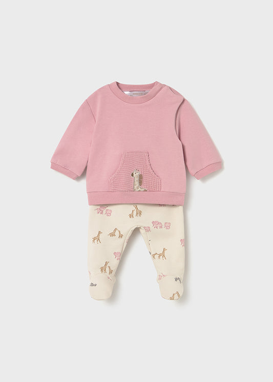 Mayoral Baby Girls Orchid Set