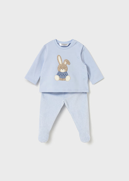 Mayoral Baby Boys Sky Blue Leg Warmer Set