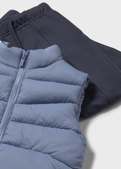 Mayoral Baby Boys 3 Piece Iceberg Pullover, Trousers & Vest Set