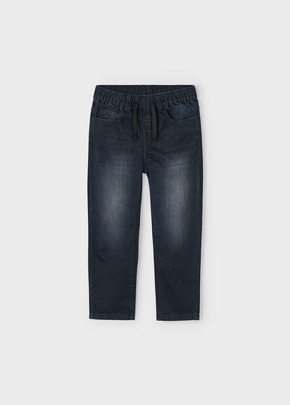 Mayoral Boys Black Soft Denim Jeans
