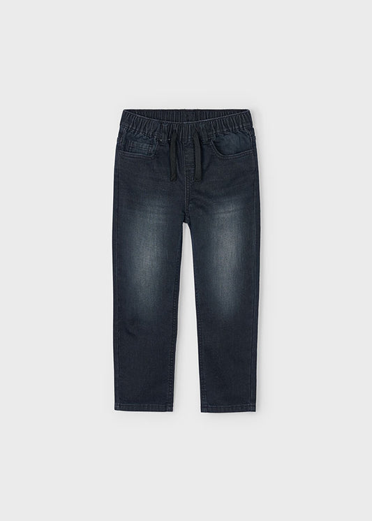 Mayoral Boys Black Soft Denim Jeans