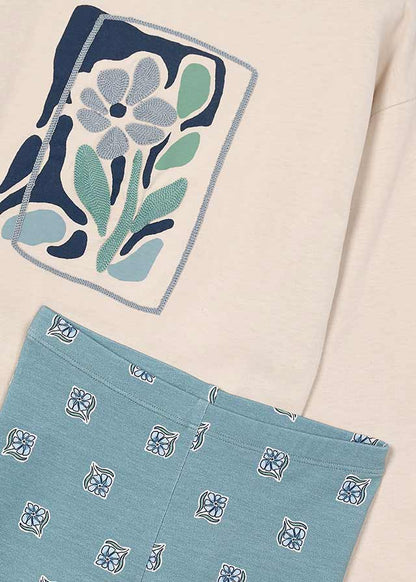 Mayoral Girls Sage leggings Set