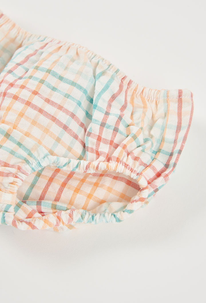 Boboli Baby Girls Colourful Combined Dress