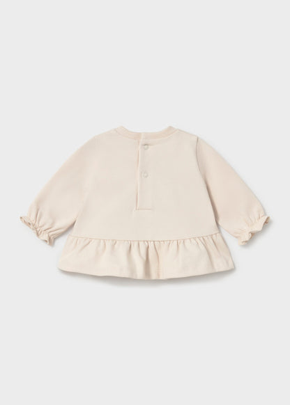 Mayoral Baby Girls Mauve 2 Long sleeved T-Shirts Set