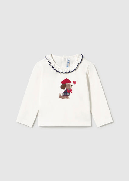 Mayoral Baby Girls Long Sleeved Top