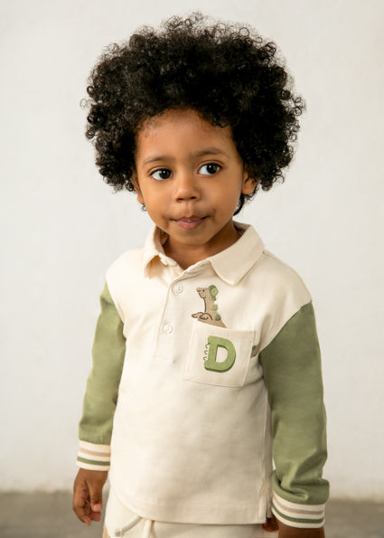 Mayoral Baby Boys Bayleaf Long Sleeved Polo