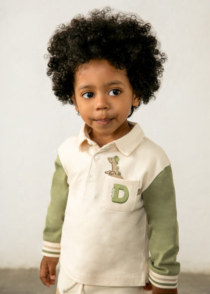 Mayoral Baby Boys Bayleaf Long Sleeved Polo