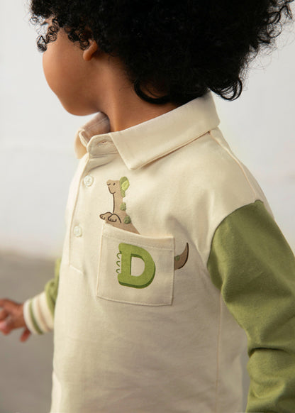 Mayoral Baby Boys Bayleaf Long Sleeved Polo