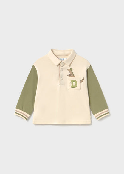 Mayoral Baby Boys Bayleaf Long Sleeved Polo