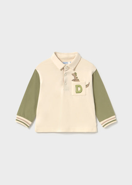 Mayoral Baby Boys Bayleaf Long Sleeved Polo