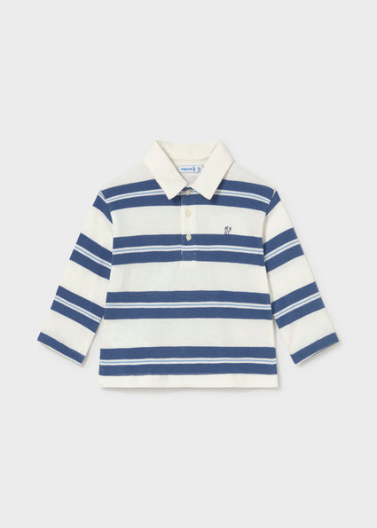 Mayoral Baby Boys Long Sleeved Stripes Polo