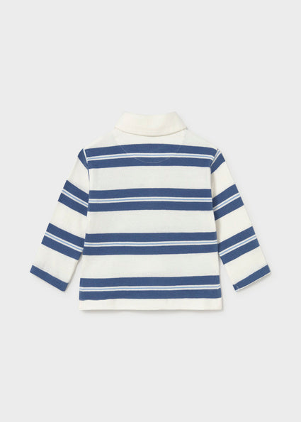 Mayoral Baby Boys Long Sleeved Stripes Polo