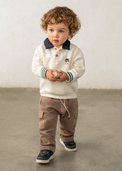 Mayoral Baby Boy Polo Pullover