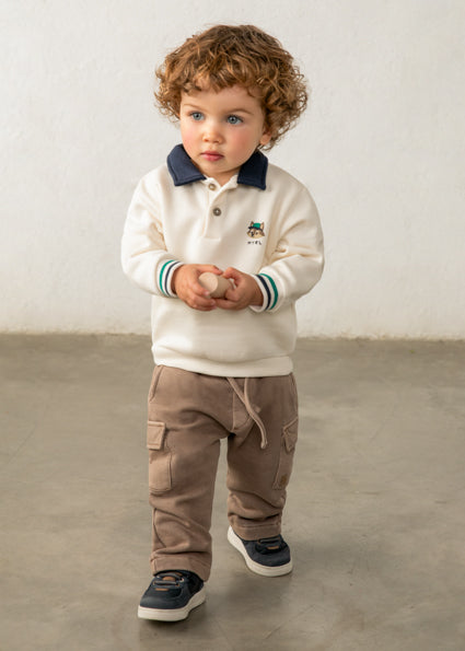 Mayoral Baby Boy Polo Pullover