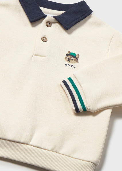 Mayoral Baby Boy Polo Pullover
