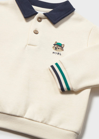 Mayoral Baby Boy Polo Pullover