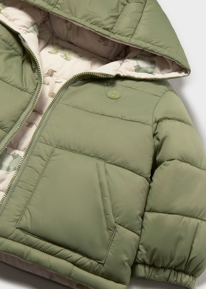 Mayoral Baby Boys Bayleaf Reversible Soft Coat