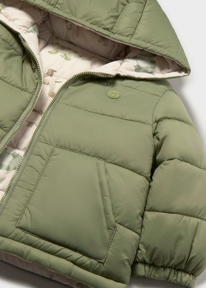 Mayoral Baby Boys Bayleaf Reversible Soft Coat