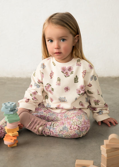 Mayoral Baby Girl Soy Fleece Pullover