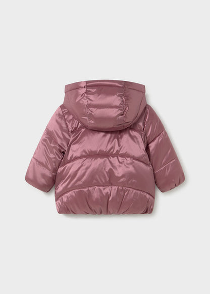 Mayoral Baby Girls Violet Reversible Coat