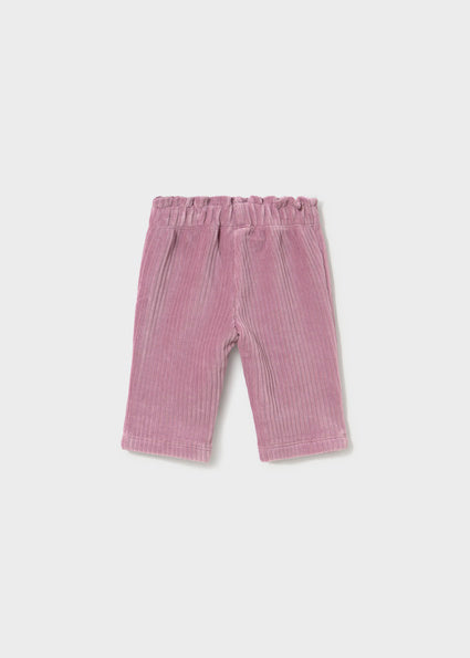 Mayoral Baby Girls Grape Corduroy Trouser