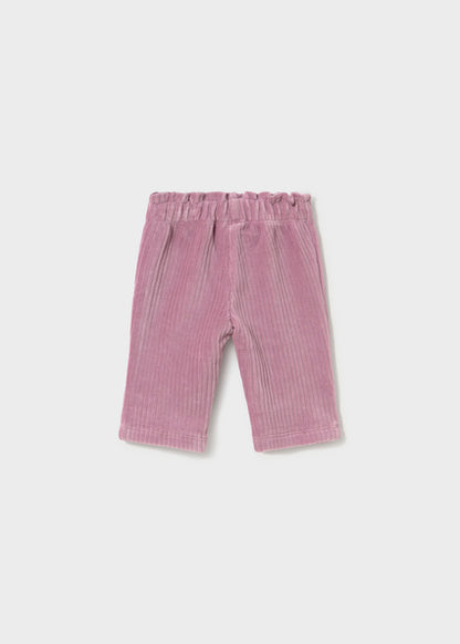 Mayoral Baby Girls Grape Corduroy Trouser