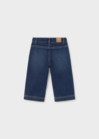 Mayoral Baby Girl Dark Denim Trousers