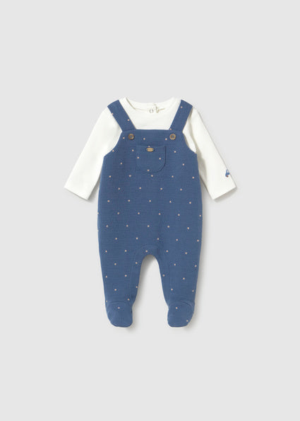 Mayoral Baby Boy Blueberry Onesie