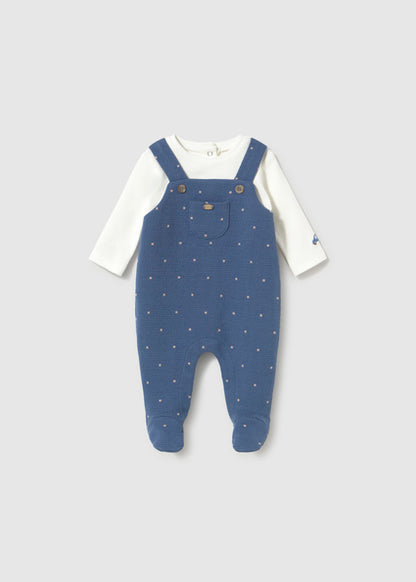 Mayoral Baby Boy Blueberry Onesie