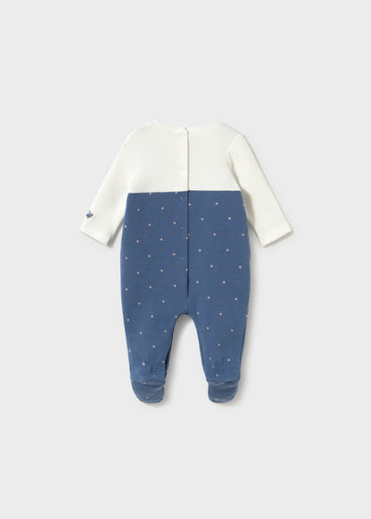 Mayoral Baby Boy Blueberry Onesie