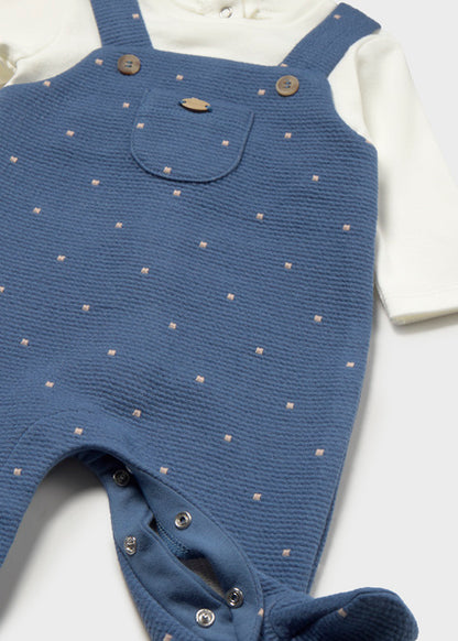 Mayoral Baby Boy Blueberry Onesie