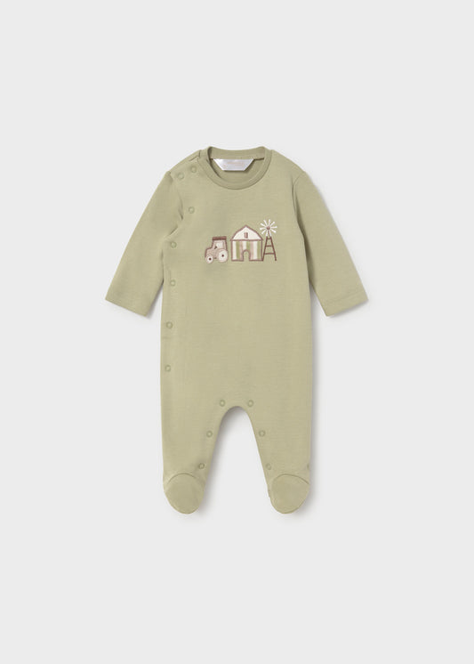 Mayoral Baby Boy Green Bodysuit