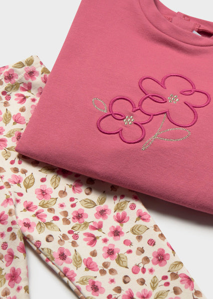 Mayoral Baby Girl Sweet Pullover and Leggings Set