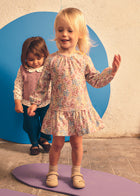 Mayoral Baby Girl Mauve Printed Dress